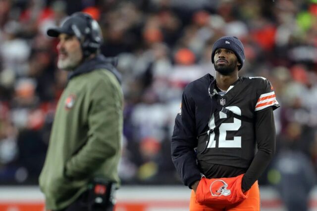 Ex-Browns HC si v rozhovore po zápase zahral do Shedeura logo pochodového šialenstva