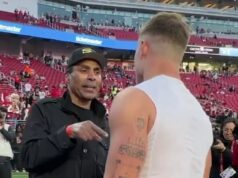 Fanúšikovia NFL boli ohromení, keď zistili, že trojnásobný víťaz Super Bowlu nie je v Sieni slávy po tom, čo ho videli na ESPN Legendu 49ers Rogera Craiga videli pred zápasom chatovať s Christianom McCaffreym