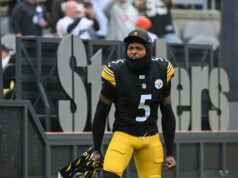 Fanúšikovia NFL reagujú, keď Jalen Ramsey dostal pokutu 14 491 dolárov za udretie Ja’Marra Chasea logo pochodového šialenstva