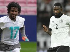 Fanúšikovia NFL reagujú na predzápasové spojenie Jaylena Waddlea s hviezdou Realu Madrid Antoniom Rüdigerom logo pochodového šialenstva