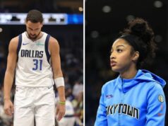 Fanúšikovia Rip Klay Thompson ako Horror Stats Show Mavs Guard Outshot by WNBA Star logo pochodového šialenstva