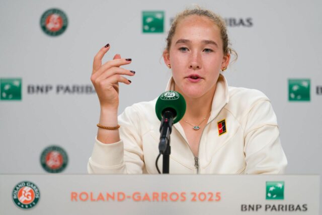 Mirra Andreeva na China Open 2025 – 10. deň (ATP Finals) – Zdroj: Getty