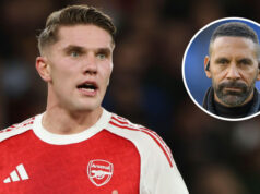 Ferdinand spochybňuje postoj Linekera v súvislosti s tvrdeniami Arsenalu o „volnej dráhe“. Ferdinand spochybňuje postoj Linekera v súvislosti s tvrdeniami Arsenalu o „volnej dráhe“.