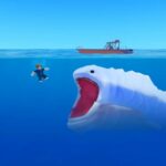 Thin Armor Shark sa nachádza v ezoterických hlbinách (obrázok cez Roblox)