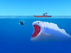 Fish It Thin Armor Shark sprievodca Thin Armor Shark sa nachádza v ezoterických hlbinách (obrázok cez Roblox)