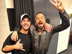 Footy hviezda, z ktorej sa stal televízny moderátor, odhaľuje svoju úlohu v obrovskom hollywoodskom filme Z futbalovej hviezdy, z ktorej sa stala mediálna identita, sa Beau Ryan dostal do Hollywoodu po potvrdení, že bude hrať vo filme The SpongeBob Movie: Search for SquarePants (na snímke so spevákom Rickym Martinom), ktorý bude čoskoro uvedený na trh.