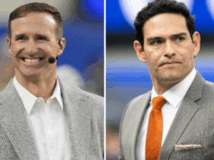 Fox Sports najíma Drewa Breesa a potvrdzuje, že Mark Sanchez je preč Fox Sports najíma Drewa Breesa a potvrdzuje, že Mark Sanchez je preč