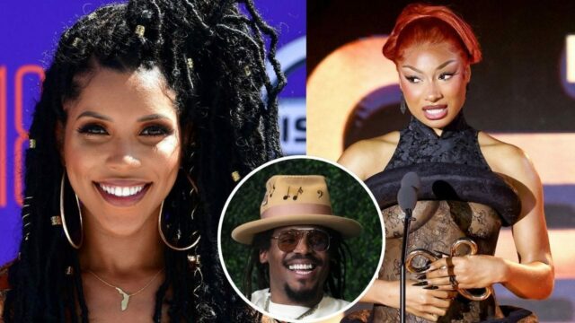 GF Jasmin z Cam Newton to stratí, pretože Megan Thee logo pochodového šialenstva