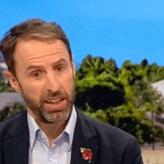 Gareth Southgate na raňajkách BBC