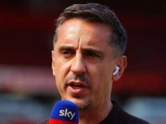 Gary Neville povedal šéfovi Man Utd „kúp si ho za každú cenu“, ale eso svetovej triedy povedalo „nie“ dvakrát Sir Alex Ferguson a Gary Neville chceli hviezdu v Manchestri United