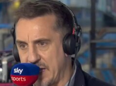 Gary Neville vydal nový verdikt o titule v Premier League, keď Arsenal poslal Man City správu Gary Neville