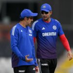 Gautam Gambhir má dlhé rozhovory so Shubman Gill, Jitesh Sharma pred AUS vs IND 2025 4th T20I (sledovať)