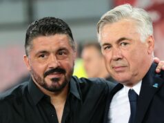 Gennaro Gattuso ukazuje Carlovi Ancelottimu, kde urobil chybu po frustrácii Gabriela zo zranenia Carlo Ancelotti a Gennaro Gattuso boli zodpovední za kondíciu dvoch hráčov Arsenalu počas reprezentačnej prestávky, no zvolili si odlišné cesty.
