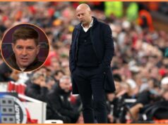 Gerrard vtrhne do Liverpoolu a vysvetľuje, ako by to mohlo byť ešte horšie Steven Gerrard vo väzenskej službe počas Liverpoolu 1-4 PSV