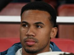 Gesto Gabriela na súčasného muža Arsenalu hovorí za všetko Gabriel Magalhaes z Arsenalu