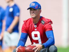 Giants Kicker hovorí, že fanúšikovia športových stávok posielajú vyhrážky smrťou za nevyužité kopy Giants Kicker hovorí, že fanúšikovia športových stávok posielajú vyhrážky smrťou za nevyužité kopy