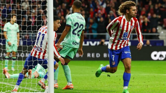 Griezmann strelil dva góly z lavičky a priviedol Atlético k Griezmann strelil dva góly z lavičky a priviedol Atlético k výhre 3:1 nad Levante