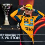 Lando Norris z McLarenu na Veľkej cene F1 v Sao Paule 2025 - Zdroj: Getty