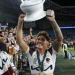 Pôjdu Broncos budúci rok z prístrešku do prístavku? Reece Walsh (na obrázku) a jeho spoluhráči majú pred sebou ťažkú ​​cestu, ak sa budú opakovať ako premiéri