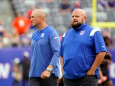 Hráč Giants odhaľuje Briana Dabolla vyhrážajúceho sa Mikeovi Kafkovi, že mu vezme prácu: Správa logo pochodového šialenstva