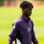 Sekou Kone na cvičisku.