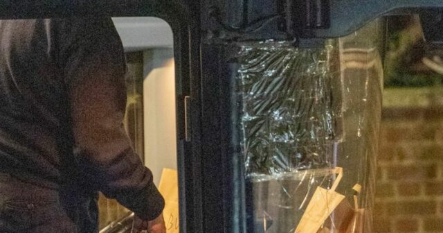 Autobus tímu FC Barcelona v Londýne