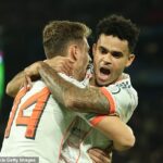 Luis Diaz sa v utorok večer dostal z hrdinu na nulu, keď sa proti Parížu Saint-Germain postavil