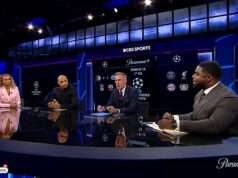 Hry Ligy majstrov sa „od roku 2027 budú zobrazovať na NOVOM kanáli v Spojenom kráľovstve“, pretože vďaka rekordnej ponuke americkej siete je TNT Sports nahradený Paramount v súčasnosti vlastní práva na vysielanie zápasov Ligy majstrov v Spojených štátoch a údajne je pripravený prevziať funkciu hlavného vysielateľa v Spojenom kráľovstve.