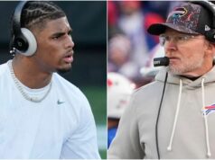 Hviezda 60 060 000 dolárov Bills zavolala Keona Colemana kvôli disciplinárnym problémom po tom, čo Sean McDermott posúdil WR vs. Bucsa logo pochodového šialenstva