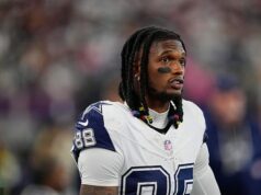 Hviezda Dallas Cowboys nahnevaná na klebety, že vracal v kasíne Vegas po pitke pred súbojom Raiders CeeDee Lamb sa vrátil k fámam, že ho videli zvracať v kasíne v Las Vegas