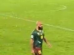 Hviezda Heartbroken Man United zaútočila, keď Kamerun po strastiplnej porážke vynechal kvalifikáciu na majstrovstvá sveta Bryan Mbeumo vtrhol z ihriska po tom, čo sa jeho kamerunskému tímu nepodarilo kvalifikovať na majstrovstvá sveta