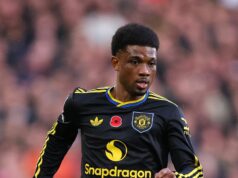 Hviezda Man Utd zasiahla „nepravdivé“ tvrdenia sociálnych médií o „tehotnej manželke“ Amad Diallo z Manchestru United v akcii proti Nottinghamu Forest