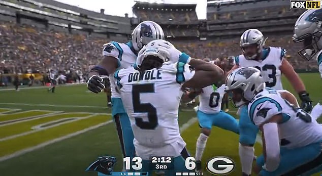 Hviezda NFL objaví svoj osud po tom, čo predviedla chlípnu Rico Dowdle dostal pokutu takmer 15 000 dolárov za oslavu touchdownu proti Packers