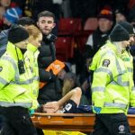 Hviezda Premier League v slzách, keď vzlietol na nosidlách v kľúčovom škótskom kvalifikačnom zápase MS proti Dánsku