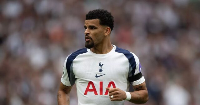 Hviezda Tottenhamu Dominic Solanke zdieľa novú aktualizáciu po správe o Dominic Solanke z Tottenhamu Hotspur počas zápasu Premier League medzi Tottenhamom Hotspur a Burnley na štadióne Tottenham Hotspur 16. augusta 2025 v Londýne v Anglicku.