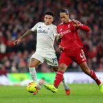 Objavujú sa obavy, že hráči Premier League by mohli odísť uprostred nešťastných WAG (na snímke Igor Jesus vľavo a Virgil van Dijk v akcii v sobotu v anglickej najvyššej súťaži)