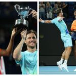 Rohan Bopanna v akcii na Nitto ATP Finals 2024 - Zdroj: Getty