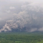 Indonézska erupcia Mount Semeru vo východnej Jáve | Sopky