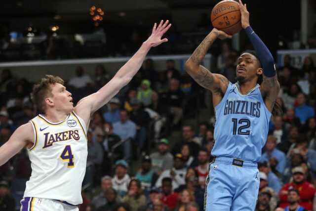 NBA: Los Angeles Lakers v Memphis Grizzlies