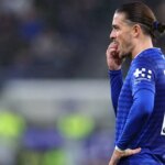 Jack Grealish počas Fínska proti Anglicku v roku 2024