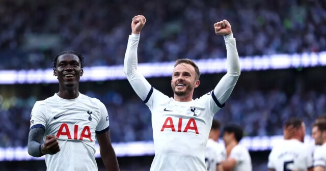 James Maddison dal jasne najavo pocity Yvesa Bissoumu, keď dostal Yves Bissouma a James Maddison