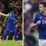 James Tarkowski odhaľuje, ako stredný obranca Michael Keane reagoval na ospravedlnenie od Idrissy Gueyeovej po incidente s fackou, ktorý viedol k červenej karte Evertonu