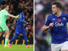James Tarkowski odhaľuje, ako stredný obranca Michael Keane reagoval na ospravedlnenie od Idrissy Gueyeovej po incidente s fackou, ktorý viedol k červenej karte Evertonu James Tarkowski odhaľuje, ako stredný obranca Michael Keane reagoval na ospravedlnenie od Idrissy Gueyeovej po incidente s fackou, ktorý viedol k červenej karte Evertonu