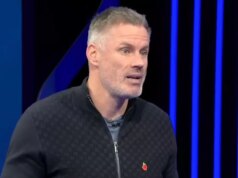 Jamie Carragher nesúhlasí s Pepom Guardiolom v súvislosti s tvrdením Man City vs Liverpool Man City bolo povedané, že sa nikdy nevyrovná Liverpoolu alebo Man Utd