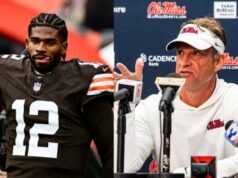 Jason Whitlock pokračuje v jazde vlakom nenávisti Shedeura Sandersa s použitím východu Lane Kiffin z Ole Miss ako krytu logo pochodového šialenstva