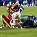 Jayden Daniels utrpel strašné zranenie proti Seahawks