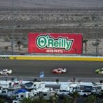 Pohľad na ihrisko počas pretekov O'Reilly Auto Parts 500 na Texas Motor Speedway. Zdroj: Imagn