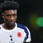 Mohammed Kudus počas zápasu Tottenhamu Hotspur