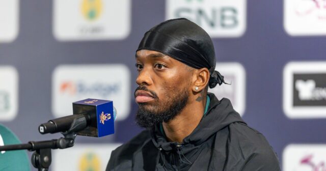 Ivan Toney na tlačovej konferencii