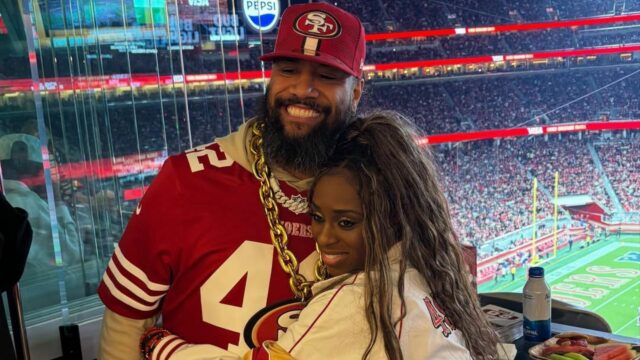 Jimmy Uso zdieľa aktualizáciu tehotenstva Naomi počas prestávky WWE Naomi cvičí na Jimmyho príbehu na Instagrame (obrázok cez Jimmyho Instagram)